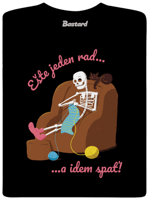 Ešte jeden rad detské tričko Black