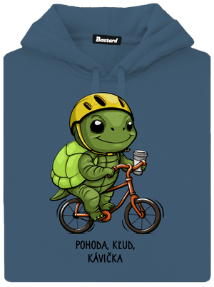 Pohoda, kľud dámska mikina klokanka Denim