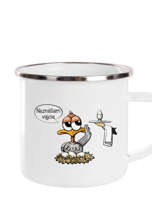 Neznášam vajcia plecháčik White