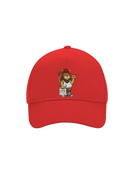 Lvíček šiltovka baseballka Classic Red