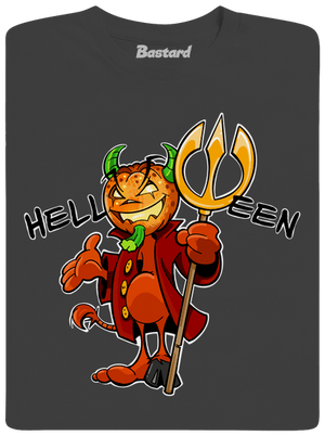 Helloween pánske dlhý rukáv Dark Grey