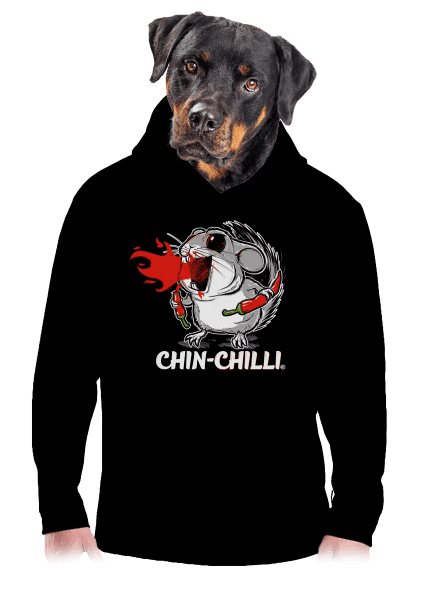 Chinchilli pánska mikina klokanka Black