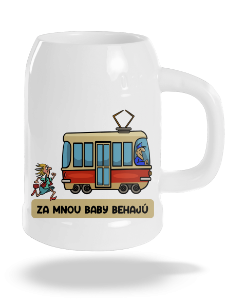 Za mnou baby behajú polliter White