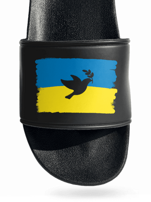 Ukrajina - Holubica šľapky Black