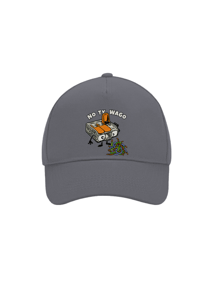 Wago svorka šiltovka baseballka Graphite grey