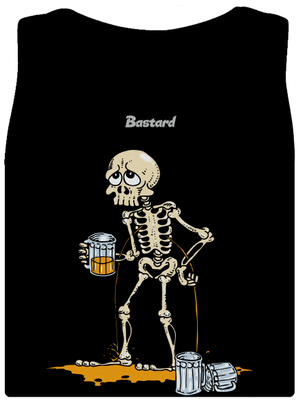 Kosťa dámske tielko klasické Black