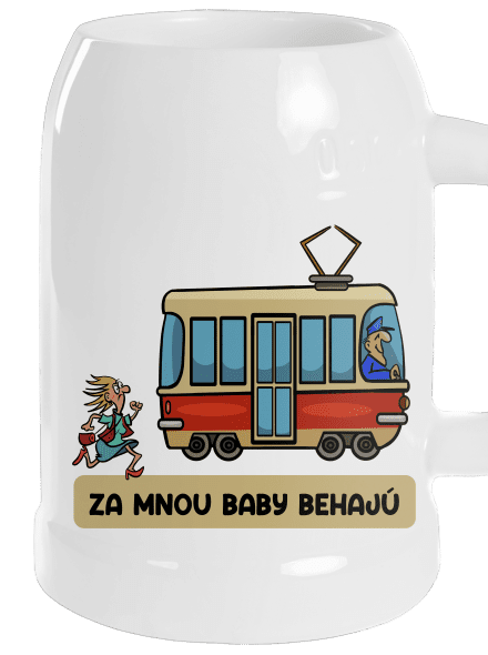 Za mnou baby behajú polliter White