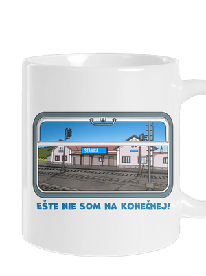 Nie som na konečnej klasický hrnček White