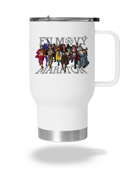 Filmový maratón termohrnček White