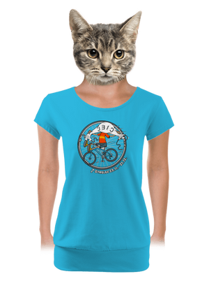 dámske tričko s lemom