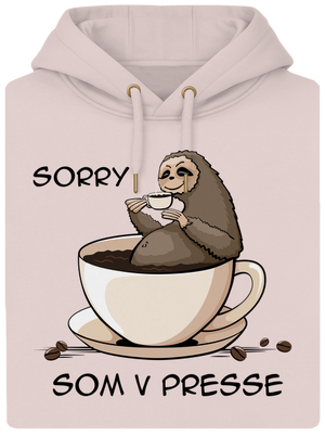 V presse unisex mikina premium Rose Chalk