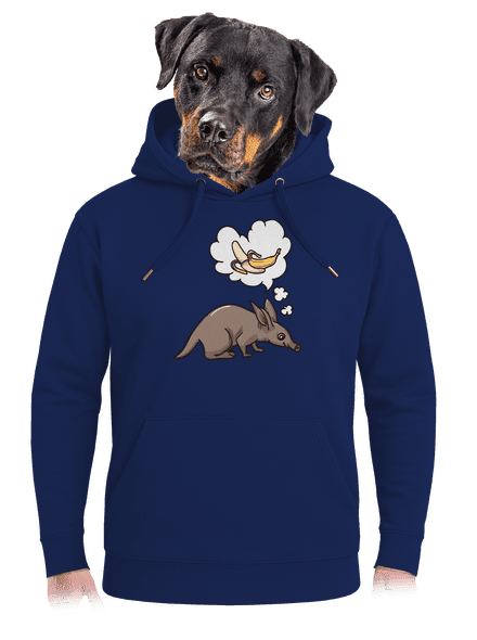 Samica hrabáča unisex mikina premium Navy