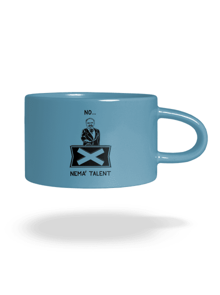 Cimrman: Nemá talent hrnček makronka Blue Macaron