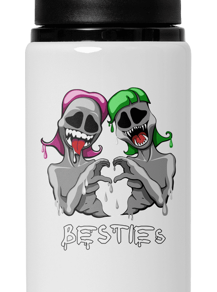 Besties flaša na vodu White