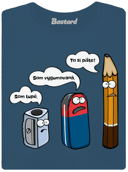 To si pište dámske tričko prémium Petrol Blue
