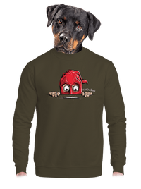 unisex mikina bez kapucne