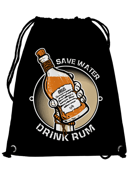 Save water vak Black