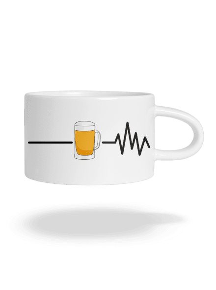 Beer help hrnček makronka White