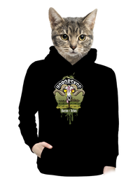 dámska mikina klokanka