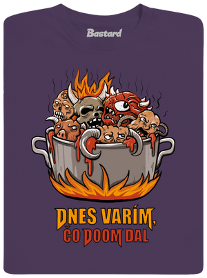 Čo Doom dal pánske tričko Urban Purple