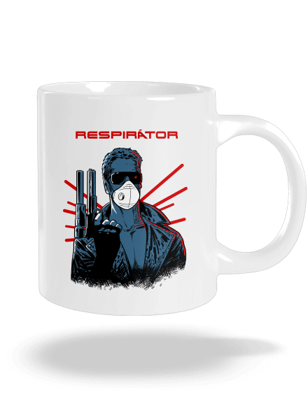 Respirátor veľký hrnček White