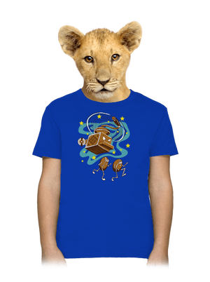 Namelu vás detské tričko Royal Blue