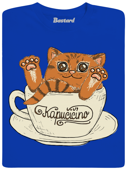 Kapučičíno detské tričko Royal Blue