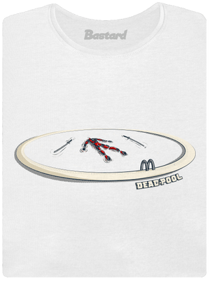 Dead in pool dámske tričko prémium White