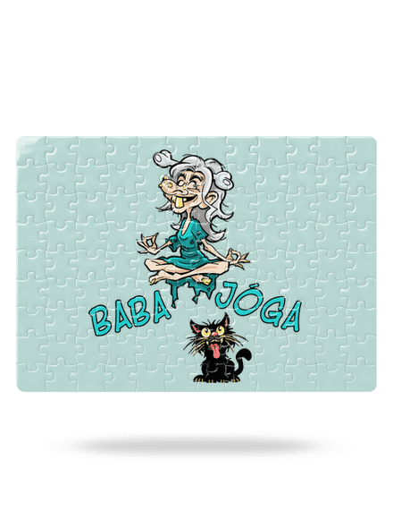 Baba Jóga puzzle White