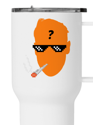 Thug life termohrnček White