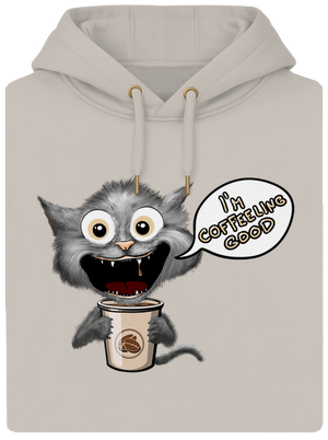 I’m coffeeling good unisex mikina premium Pastel Macchiato