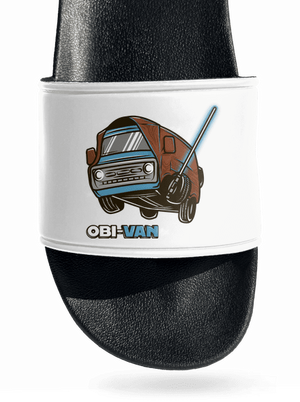 Obi Van šľapky White