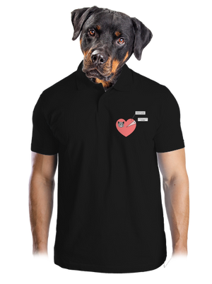 Staroslivosť o mačku pánska polokošeľa Black