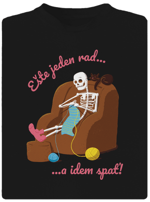 Ešte jeden rad detské športové tričko Black