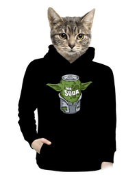 dámska mikina klokanka