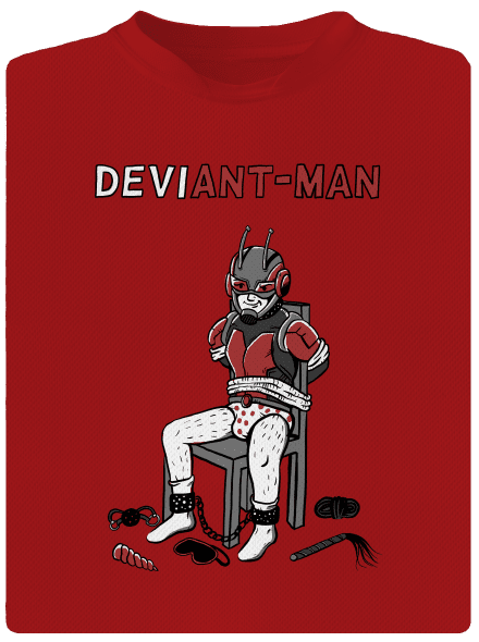DeviAnt-man pánske športové tričko Red Mal
