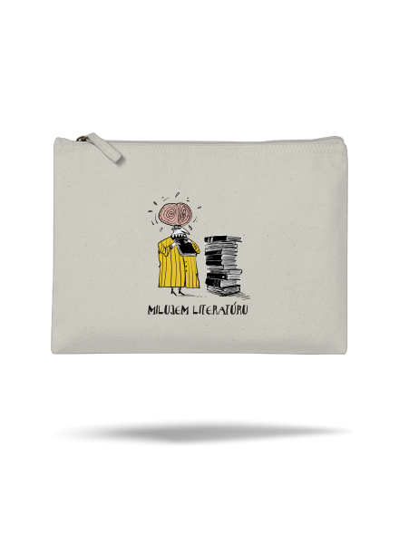 Milujem literatúru taštička Stracciatella