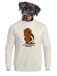 unisex mikina bez kapucne