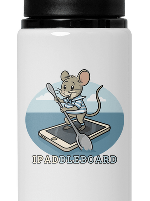 Ipaddleboard flaša na vodu White