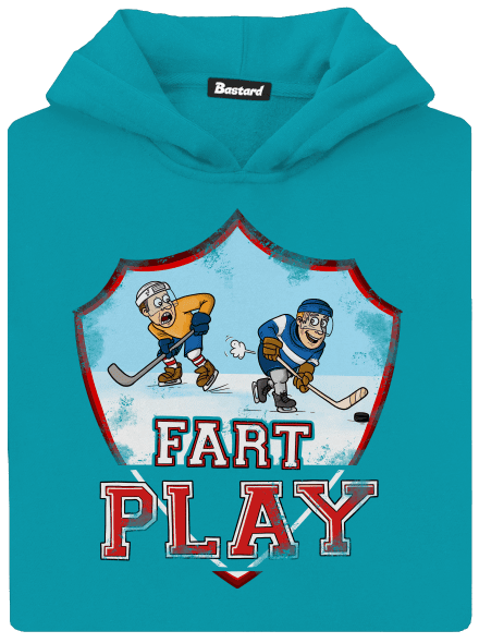 Fart Play detská mikina klokanka Hawaiian Blue