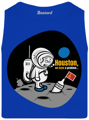 Máme problém pánske tielko Royal Blue