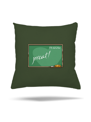 Valentínsky nešvár vankúš Olive Green