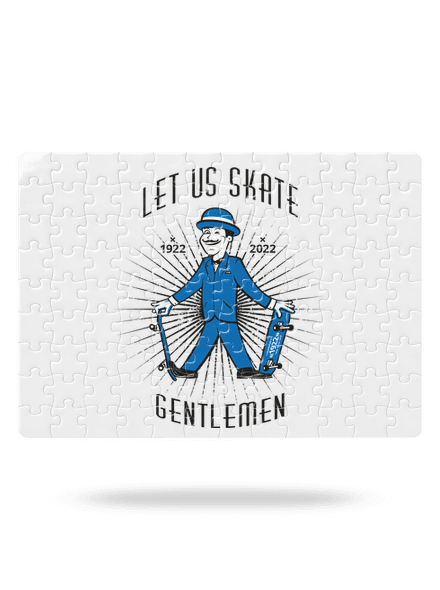 Let us skate puzzle White
