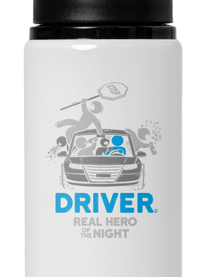 Driver flaša na vodu White