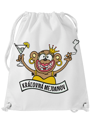 Kráľovná mejdanov vak White