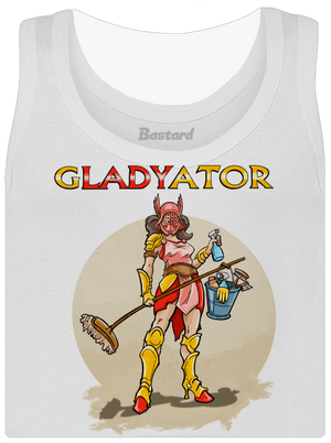 Gladyator dámske tielko klasické White