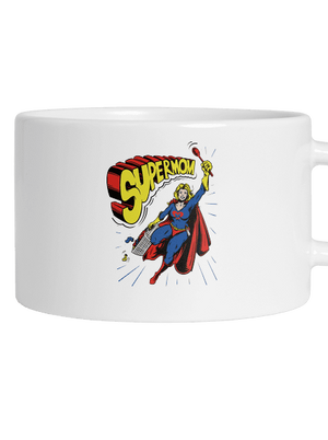 Supermom hrnček makronka White