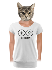 dámske tričko s lemom