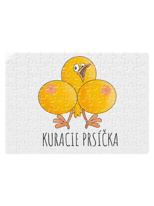 Kuracie prsíčka puzzle White