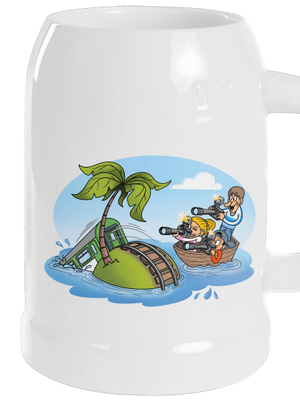 Ostrov železnice polliter White